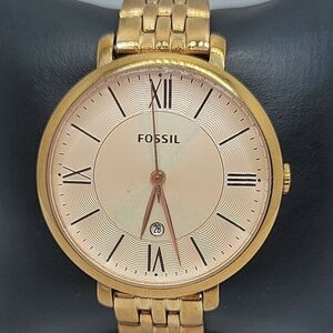 Fossil Jacqueline ES3435 Women's Stainless Steel Analog Dial Quartz Watch AM890